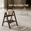 Mayi Plus 2 Step Ladder,Aluminum Folding Step Stool for Adults,Step