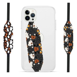 Switchbands Phone Grip Strap Finger Loop Holder for Back of Phone |Reversible, Custom and Wireless Charging Compatible Phone Loop |Detachable Cell Phone Holder - Phantom Pattern