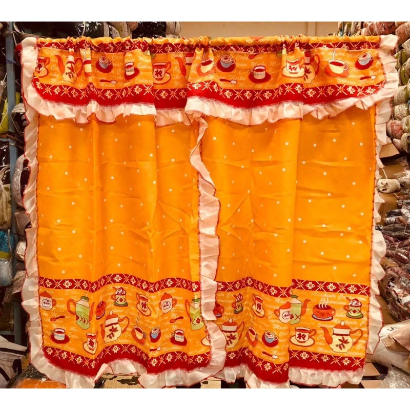 CARLA 10 Cortinas De Cocina Económica, Surtidas