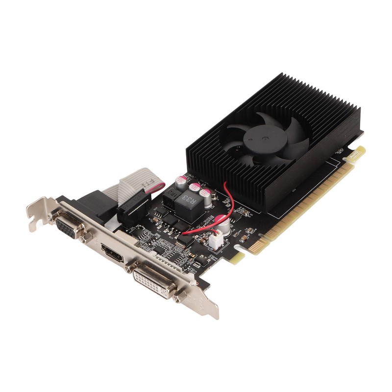 Desktop Graphics Card 4GB GDDR3 128bit 650/5000MHz Quiet Cooling Fan