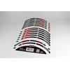 Tankpad 12 Inch Wheel Rim Sticker Set Suitable for Vespa