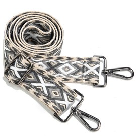 LoZoDo Purse Strap Gunmetal Hardware Crossbody Straps for Purses Wide Shoulder Strap Adjustable Replacementor Shoulder Bags, Canvas Tote Handbags…