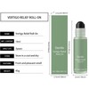 Natural Vertigo Relief Roll-On, Vertigo Ease Roller, Dizzy Relief for