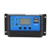 12V 24V Solar Charge Controller Dual USB Port Solar Panel