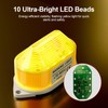 AC110V Strobe Siren Industrial Warning Light with Yellow LED and