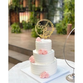 Decoración para tartas de novia a ser – Elegante decoración de despedida de soltera y despedida de soltera, centro de mesa con purpurina para celebración de boda