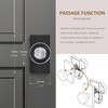 Newlaking Passage Crystal Glass Door Knobs Interior Door Knobs Door