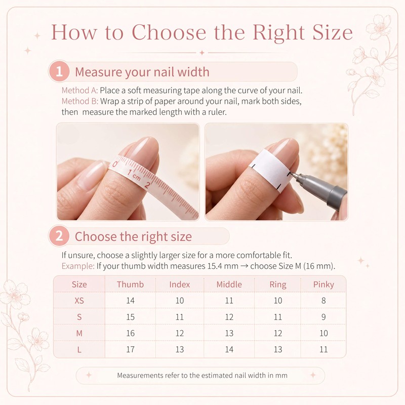 Sun&Beam Nails Handmade Nail Tips Short Round False Nails Plain