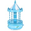 BRUBAKER Wooden Music Box - Nostalgic Carousel with Horses -