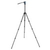 SIRUI ST-124+VA-5 Carbon Fiber Tripod with Fluid Video Head, Triangular
