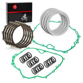 MOTO1988 Clutch Kit Gasket Heavy Duty Springs Compatible with Kawasaki Bayou 300 KLF300 1986-2005 Lakota 300 KEF300 1995-2003