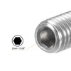 sourcing map Ball Point Set Screws, M4 x 6mm 304