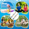 Qunclay 4 Packs Straw Beach Mat Waterproof Non Slip Straw
