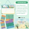 Children's Magnetic Reward Board, Magnetic Board with 52 Tasks Magnets