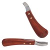 Hoof Trimmer Shears Stainless Steel Blade Rubber Wood Handle Multipurpose