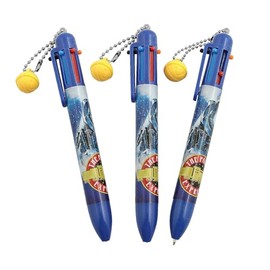 5 1/2" The Polar Express Shuttle Pens with Bell Charm - 12 Pieces