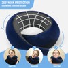 YIJISKY Travel Pillow, Neck Travel Pillow, Memory Foam Neck Travel