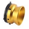 1 Pair NAB Hub Adapters Professional Polished Aluminum Alloy 10