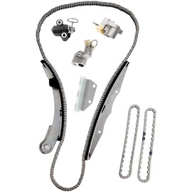 WEDOAUTO Timing Chain Kit Fit For Nissan Frontier 4.0L 2006-2010, For Pathfinder & Xterra 2005-2010 Replace# TKNI042,TK10670,TK3042,13028-ZK01C,13028-ZS00A,13091-ZK00A,13085-EA200,13085-EA210