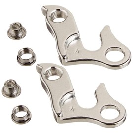 2 Sets Alloy Bike Rear Derailleur Hanger Transmission Tail Hook for Cycle Bicycle MTB Road Bike