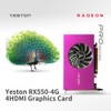 Yeston RX550-4G 4HDMI 4-Screen Graphics Card Support Split Screen 10bit