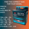 WELDTITE Self Sealing Bike Inner Tube - Long-Lasting Puncture Prevention