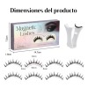 Kit De Pestaras Magneticas Reutilizables Con Aplicador 2pars