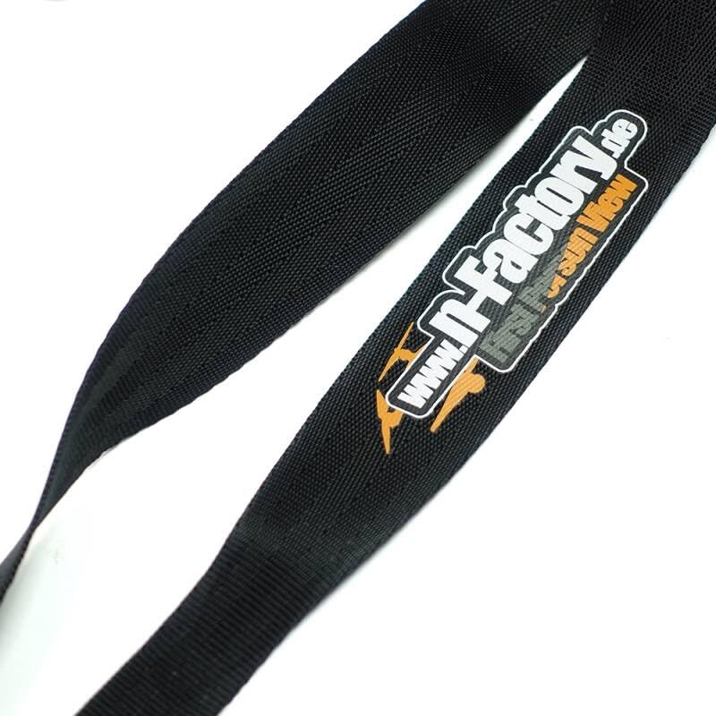 N-FACTORY-DE Black Lanyard Neck Strap for Remote Control, black