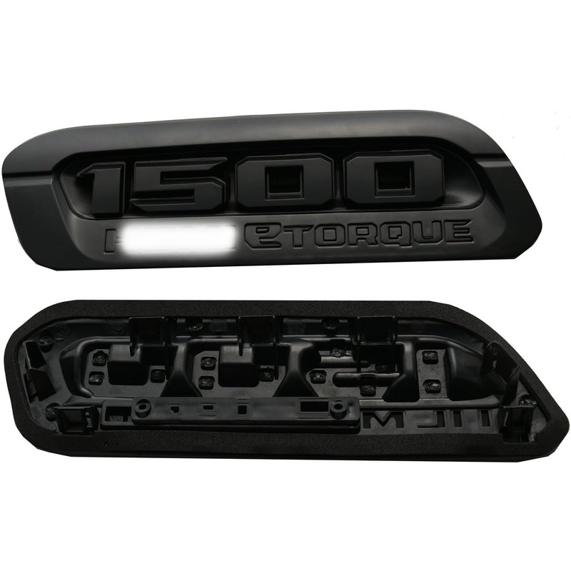 Pair Set 1500 Etorque Exterior Badges Emblems Hood Left Right