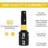 DAKCOS T20 Torx Bit, Impact Driver Bits, 1/4" Screwdriver Bit