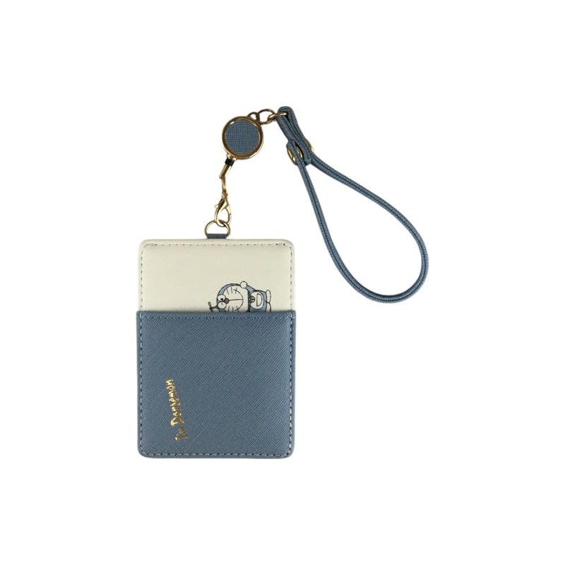 Aldi Commuter Holder with Reel Pass Case I'm Doraemon, Hyokkori