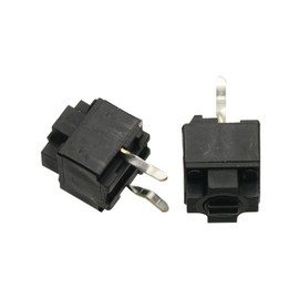 10PPcs Mouse Square Micro Switch Button Micro Switch Black Spots for Mouse Black Button