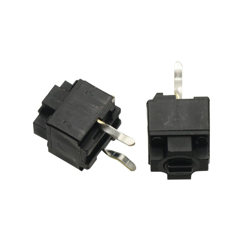 10PPcs Mouse Square Micro Switch Button Micro Switch Black Spots