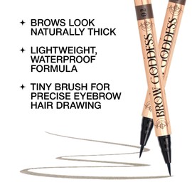 SELESTIA BEAUTY Eyebrow Pen Brow Goddess - High-Pigmented & Waterproof Brow Pen - Easy to Use Brow Definer - Lightweight Texture - 0.02 oz (Cliodhna)