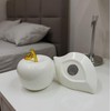 WJINNG Ceramic Match Holder With Striker - Decorative Matches Holder