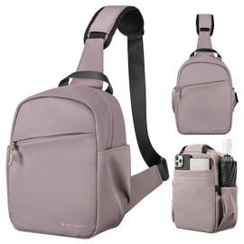 K&F Concept Camera Bag, Camera Sling Bag, Shoulder Bag, Photo Backpack, Small, Waterproof Camera Backpack, Adjustable Shoulder Strap, Camera Backpack for DSLR/SLR Camera Lens