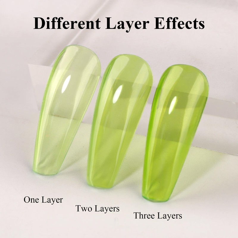 Imtiti 1 x Green Gel 15ml Clear UV/LED Manicure Home