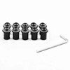 10 Pcs Screen Bolt Wellnut Windshield Screws with Hex Key