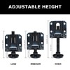 LOSCHEN 8PCS Heavy Duty Adjustable Leveling Feet for Furniture,Hexagon Nuts