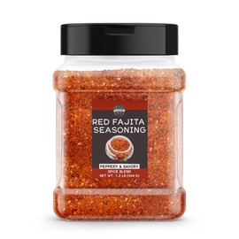 Birch & Meadow Red Fajita Seasoning, 1.2 lb, Savory & Peppery, Seasoning Blend, Flavorful