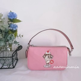 Coach Nolita 19 With Sundae Graphic Sv/Cherry Blossom Shoulder Bag New CU251