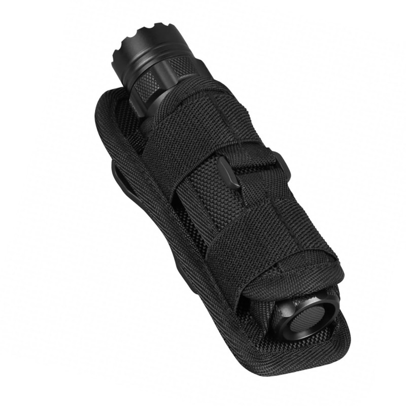 ULTRAFIRE Tactical Flashlight Holster Pouch,360 Degree Adjustable Police Duty Belt