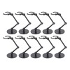 10 Sets Doll Stands Display Holders Action Figure Stand Mini