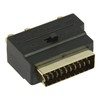 Valueline Switchable SCART Male to 3x RCA Female AV Adapter