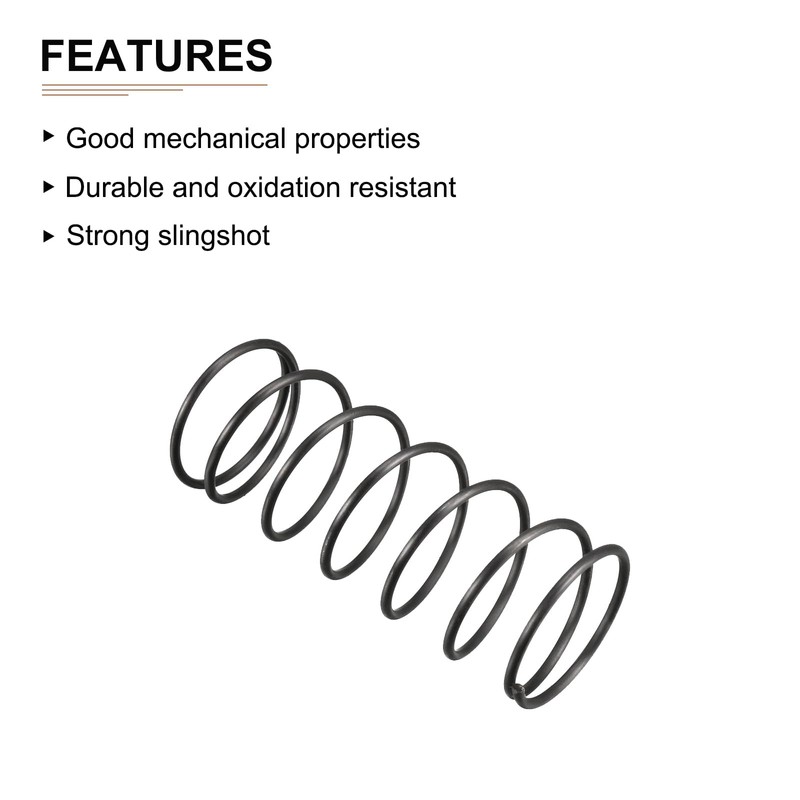 DTGN 1.2x20x50mm(DxODxL) Compression Spring - 10Pack - Good for Machinery
