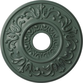 Ekena Millwork CM18VLCBF Valletta Ceiling Medallion, Cloud Burst