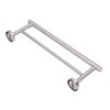 Double Bath Towel Bar Modern Style Stainless Steel Towel Holder