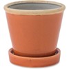 POSH LIVING Glossy Pot Apricot Size: Approx. φ5.3 inches (13.5