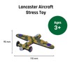 Lancaster Bomber Aircraft Fidget Toy - Squishy Foam Stress Reliever