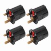 4PCS to Conversion Plug Grounding 2 Pin to 3 Pin